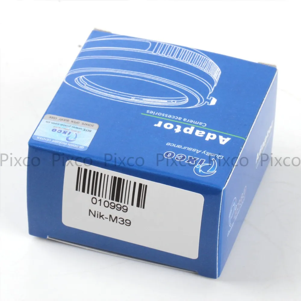Adaptador de lente Pixco Nik-M39 suit para