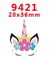 PR-9421 DIY принадлежности для рукоделия мультяшный персонаж плоский задний Плоские наклейки 30 шт. PR-9397-9858 - Цвет: PR-9421