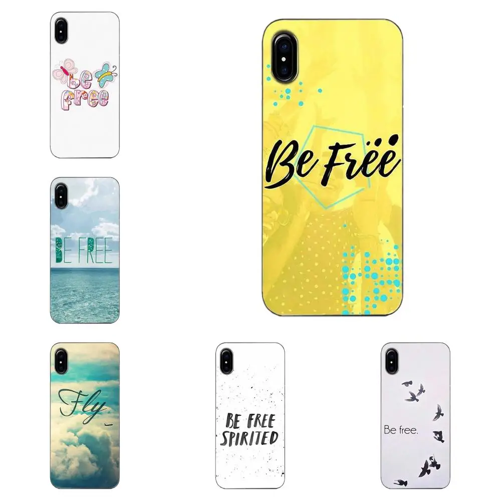Tpwxnx Be Free Style для HTC Desire 530 626 628 630 816 820 One A9 M7 M8 M9 M10 E9 Plus U11 Moto G G2 G3 TPU Fashion | Мобильные