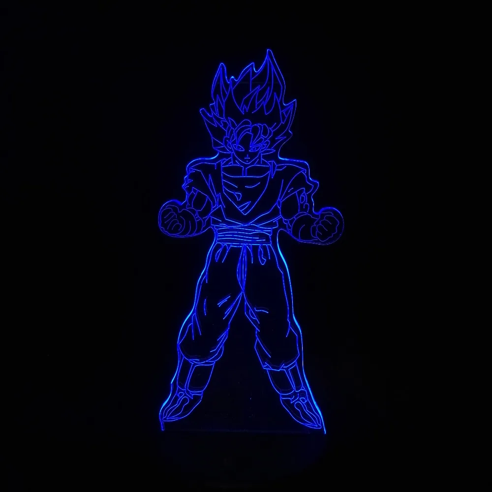 Luzes da Noite ball z goku super saiyan Function 2 : Led Bulb/holiday Novelty Lighting/night Light