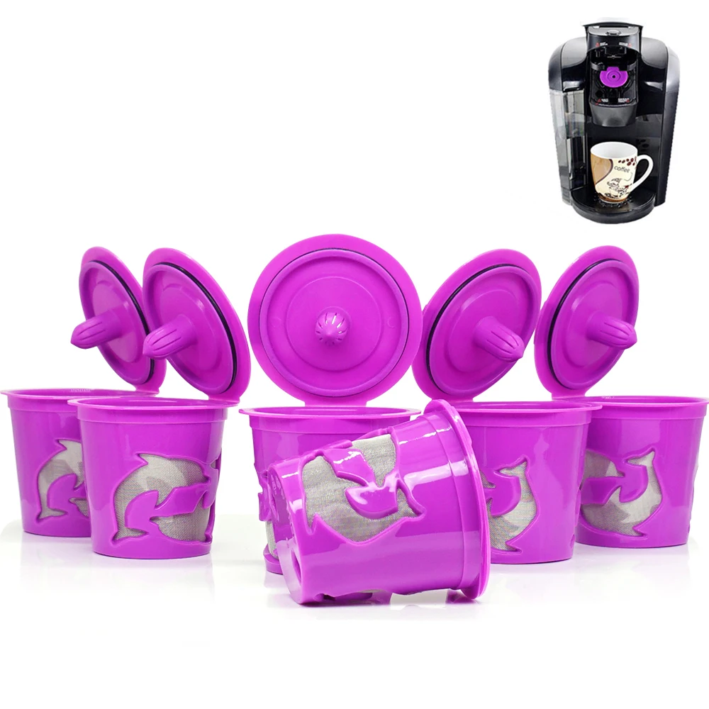 3pcs/set Keuring Refillable coffee Capsule Reusable K cup Filter for 2.