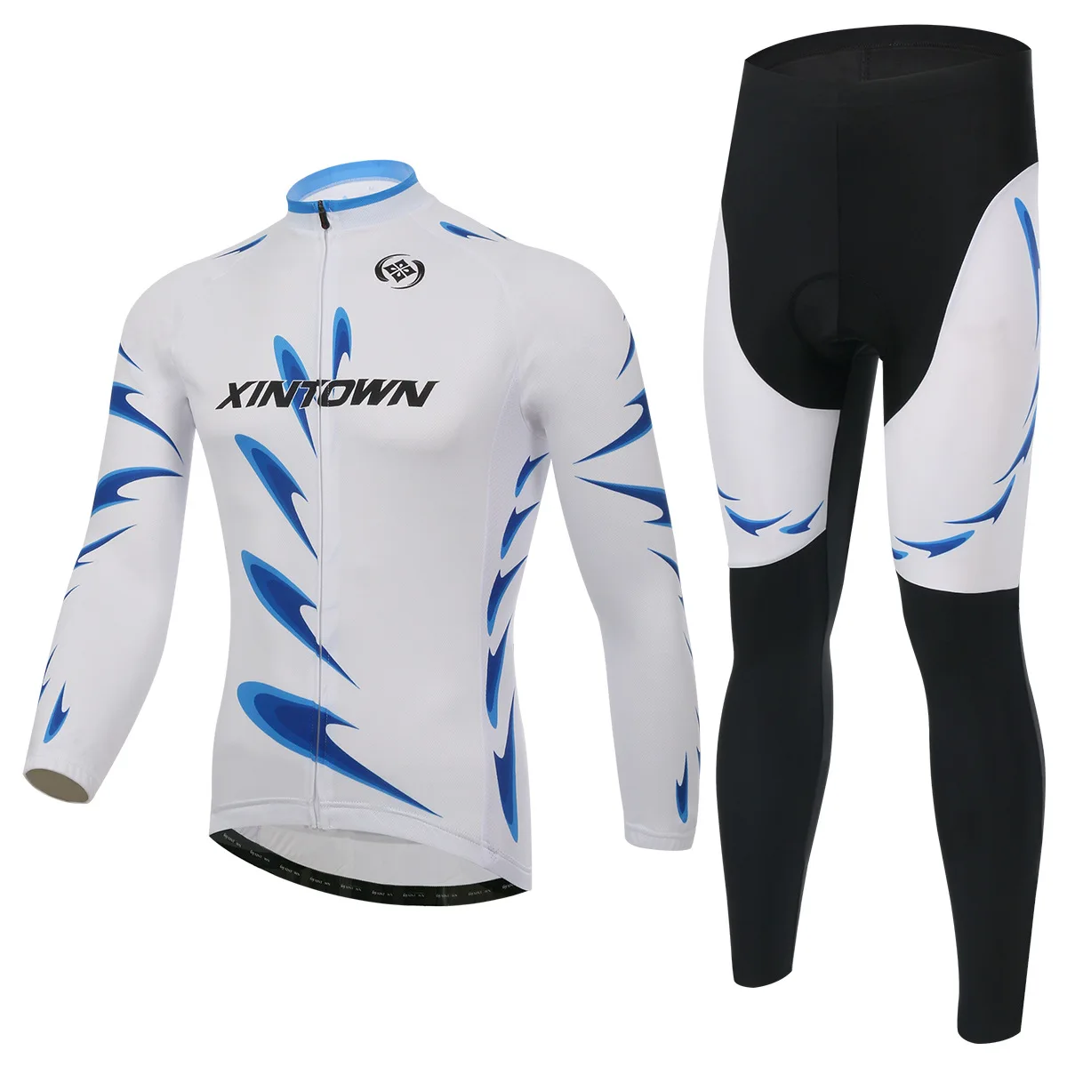 

XINTOWN Bicycle Sportswear Bike Riding Jersey Cycling Long Sleeve Clothes Wear Set Clothing Spring Autumn Breathable 2018 New