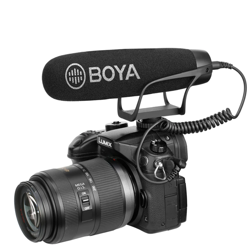 BOYA BY-BM2021 микрофон для iPhone samsung смартфон планшет DSLR камера видеокамера PC 3 5 мм