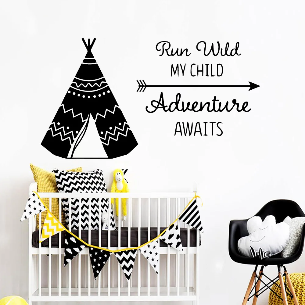 

Wall Vinyl Adventure Waterproof Wall Stickers Home Decor For Kids Room Decoration Background Wall Art Decal vinilo decorativo