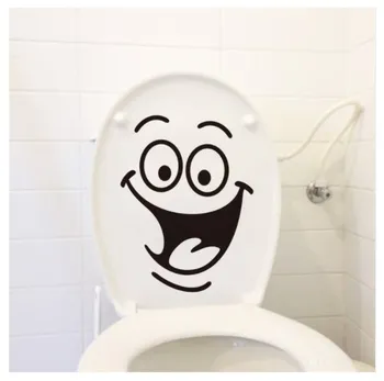 

Big mouth toilet stickers Wall decorations 342. diy vinyl adesivos de paredes home decal mual art waterproof posters paper 7.0