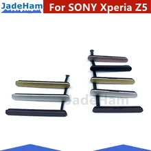 Для sony Xperia Z5 E663 E6653 E6633 E6683 одиночный двойной sim-карты порт Micro SD карта Пылезащитная заглушка Слот блок крышка