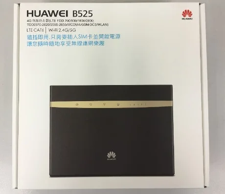 Новый роутер Huawei B525 4G LTE CPE маршрутизатор с поддержкой Wi Fi 300 Мбит/с Cat. 6 мобильных