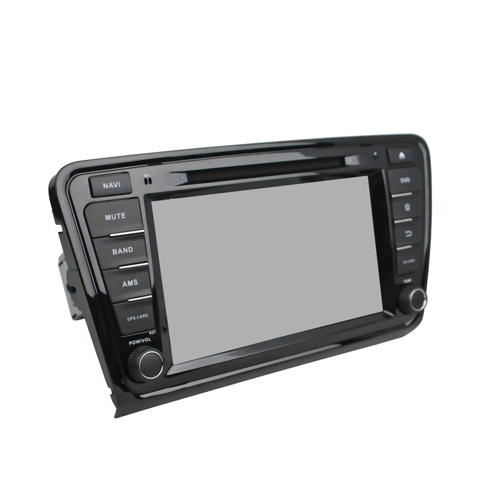 Perfect 4GB+32GB Octa Core 8" Android 8.0 Car Audio DVD Player for Skoda Octavia 2014 2015 2016 Car Radio GPS WIFI USB DVR Mirror-link 4