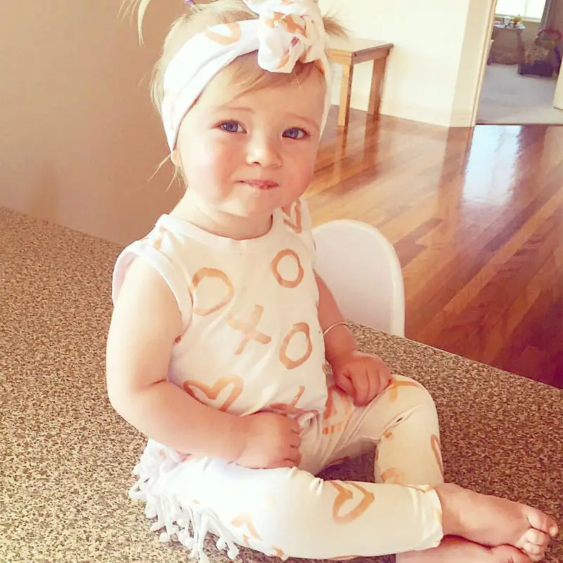 الوليد طفل طفلة الصبي الملابس رومبير أكمام بذلة رسالة الرضع الملابس الزي Sunsuit