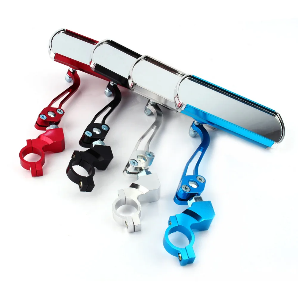 1pair Aluminum Alloy Rear View Bicycle Mirror Handlebar Rectangle