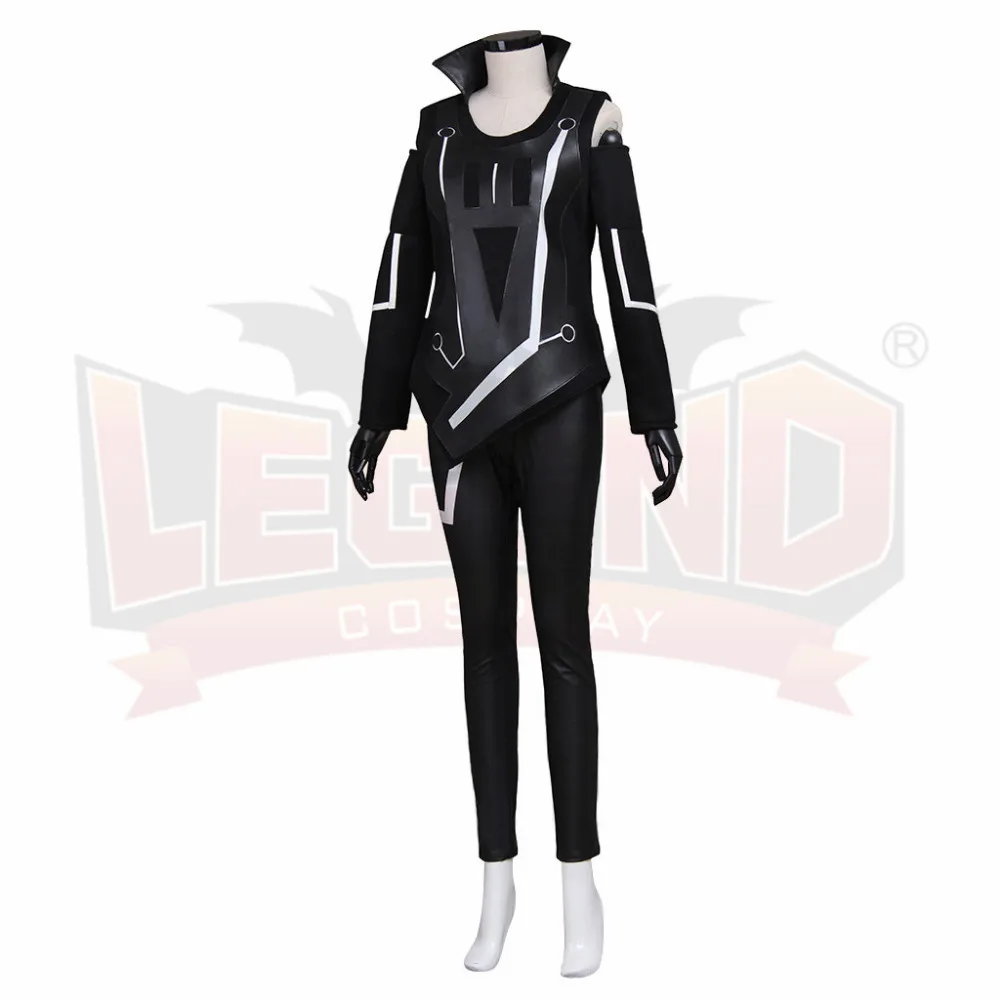 Tron Legacy Quorra женский комбинезон для взрослых, карнавальный костюм на Хэллоуин, карнавальный костюм на заказ