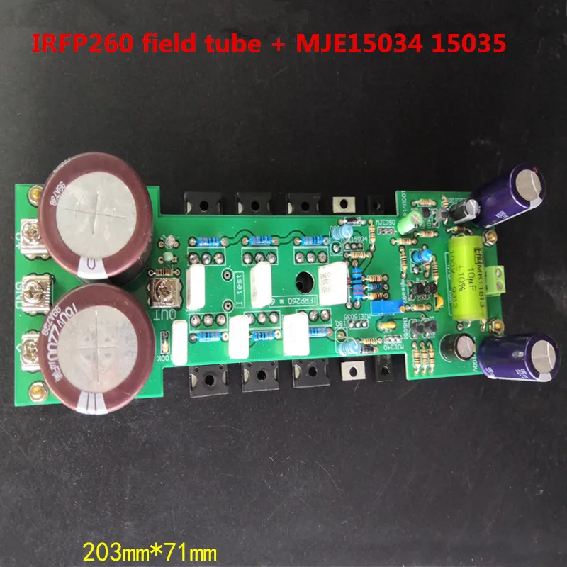 300 Ватт подойдет как для повседневной носки, так IRFP260 трубка силовых линий+ MJE15034 15035 Hi-Fi аудиоустройство собранная Плата усилителя
