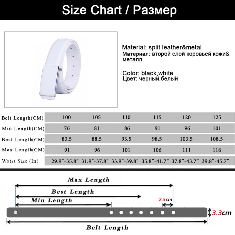 Maikun кожаный женский ремень белый мужской ремень для женщин и мужчин ремень дизайнерского бренда высококачественный роскошный ремень для джинсов унисекс