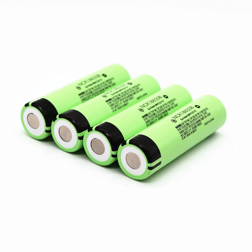 2-10 шт. nuevo 18600 batera 3400 Mah 3, 7 V batera de Lito para Panasonic nr 18650b 3400 MAH, batera de