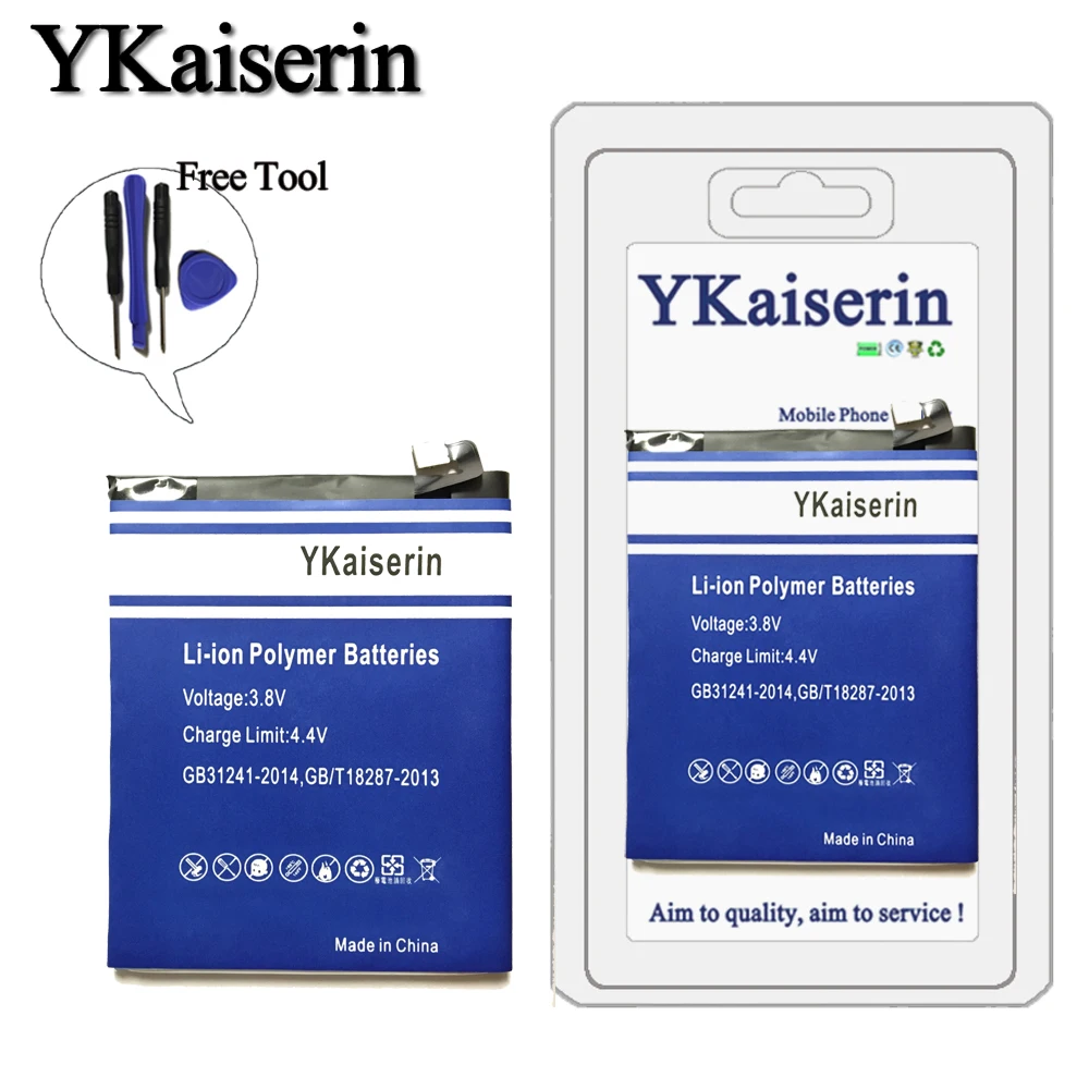 Бесплатный инструмент + батарея для телефона YKaiserin BT61 (L681) 4100 мАч Meizu Meizy M3 Note L681