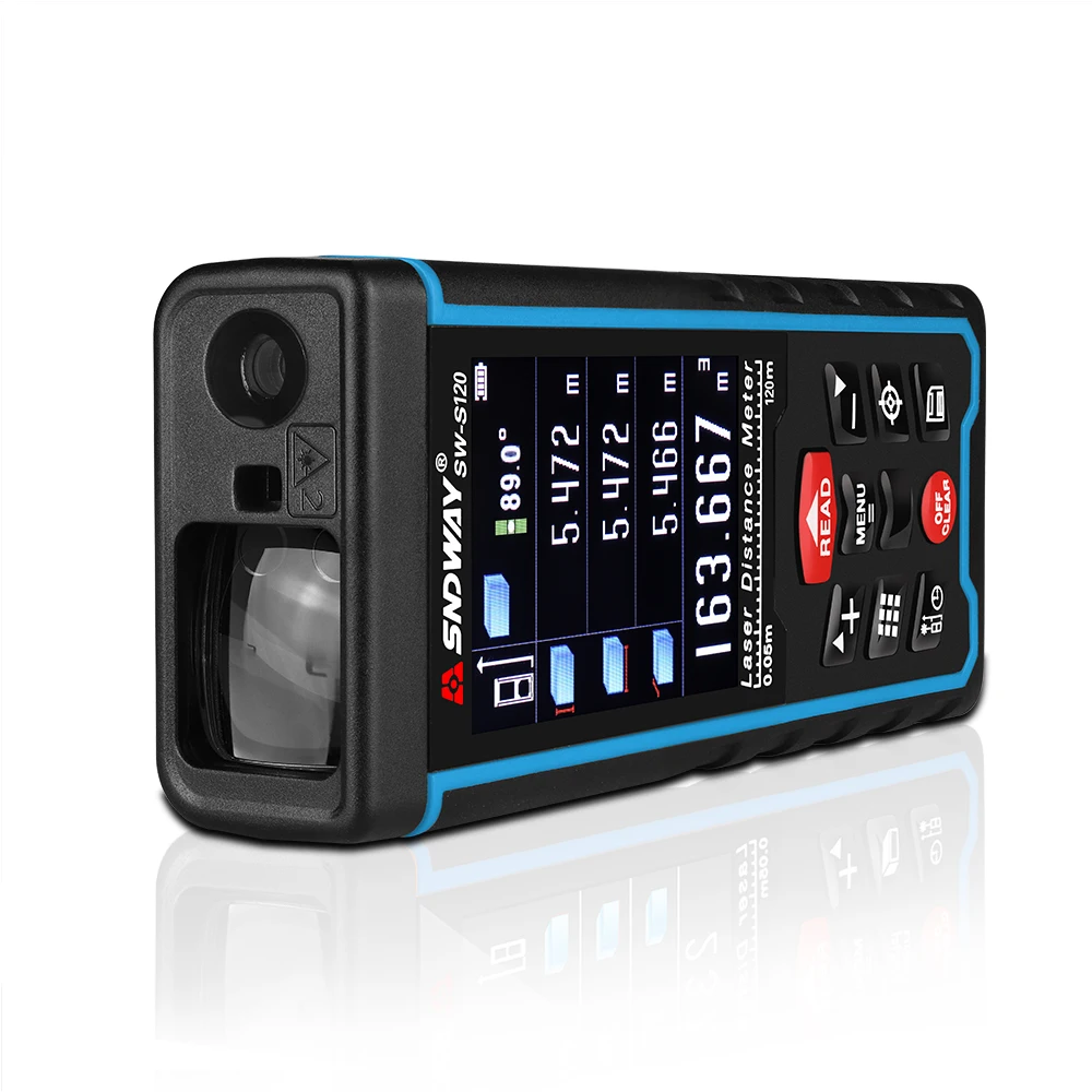 

Color Screen 120M Laser Distance meter 400ft Range Finder tape Measuring Device with Camera