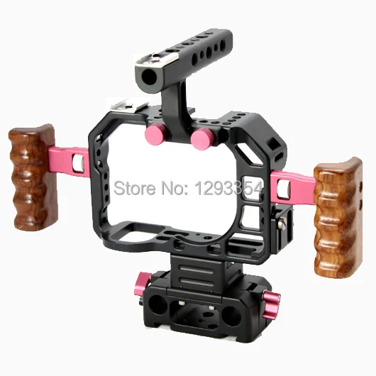 Фоторамка Hontoo a7S с деревянными ручками для sony A7S|cage rig|rig a7sa7s rig |