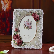 Смолы резные узоры или конструкции на деревянной раме, рамка 6 дюймов розовый рисунок или узор, декоративная рамка