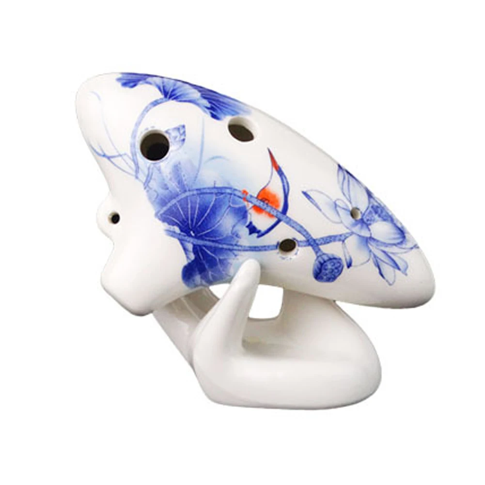 Ocarina 6 отверстий подводная лодка керамический музыкальный инструмент подарок