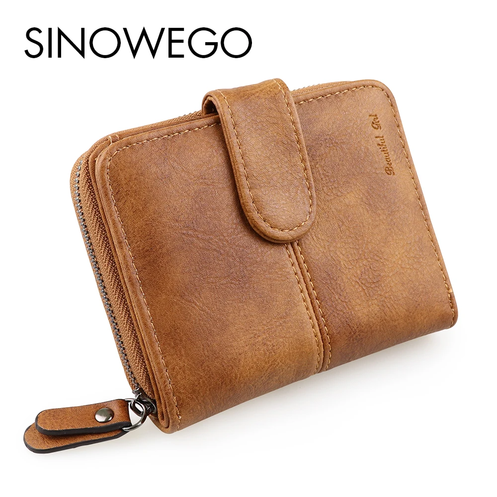 New Fashion Women Wallets Vintage Leather Wallet Female Card Holder Coin Purse Woman's Wallet Women Purse Wristlet Small Wallet New Fashion Women Wallets Vintage Leather Wallet Female Card Holder Coin Purse Woman's Wallet Women Purse Wristlet Small Wallet