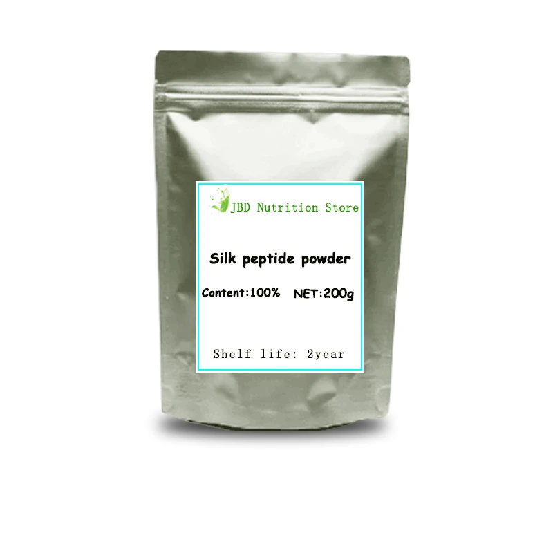 

200g Cosmetic Grade 100% Silk Peptide Powder