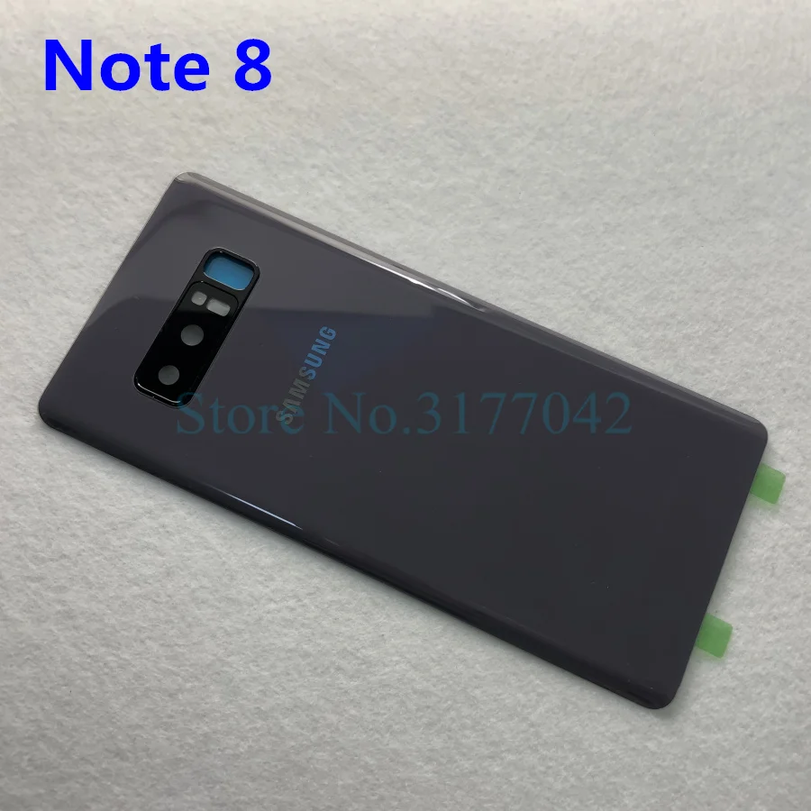 Задняя крышка аккумулятора samsung note8 note9 для samsung Galaxy Note 8 N950 SM-N950F N950FD Note 9 N960 SM-N960F задняя крышка из стекла