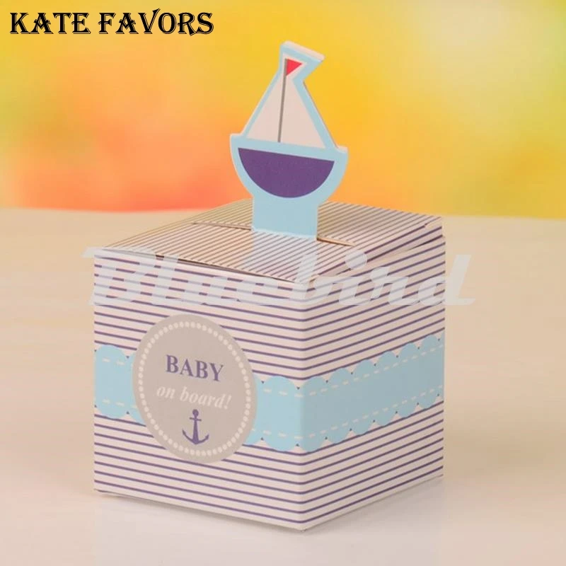 

12Pcs Baby Shower Box Boy Brithday Party Gfit Box For Candy,Wedding Favor Party Decorations Kids,Wedding Favor And Gifts