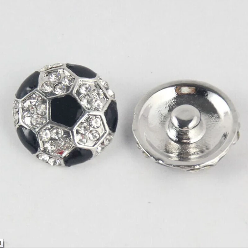 

Football 18 mm snap button for snap armband fit button bracelets NC4227