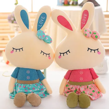 

Rabbit plush toy doll rabbit doll doll dress creative pillow Valentine girls wholesale