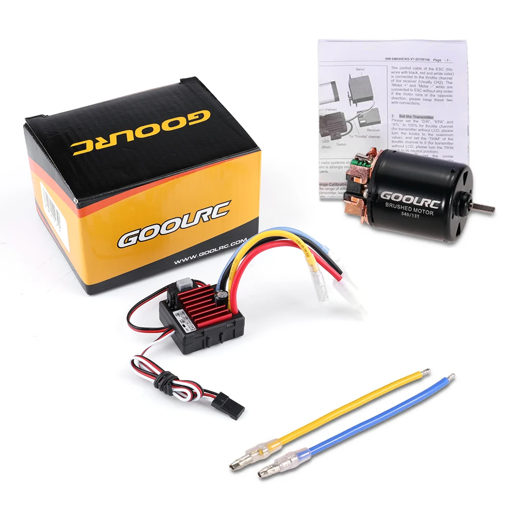 brushed motor esc combo
