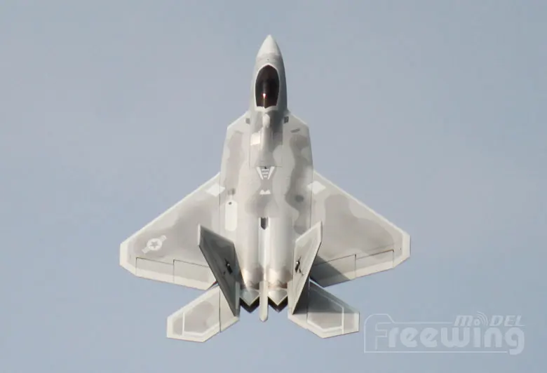 Freewing F22 Raptor 90 мм EDF jet plane PNP EPO модель самолета F22