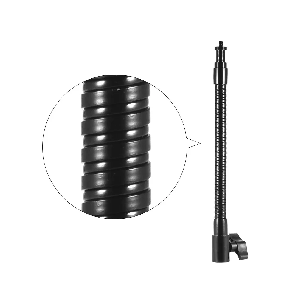 

26.5cm/10.4 Metal Light Stand Extension Arm LED Ring Light Holder Monopod & Other Photography Accessories with 1/4" Screw Thread