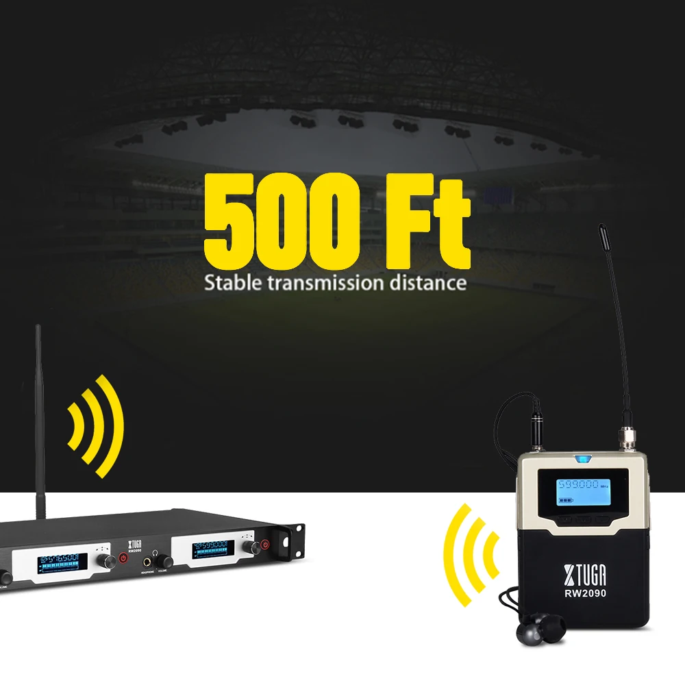 Original For XTUGA UHF Mono Wireless Monitor