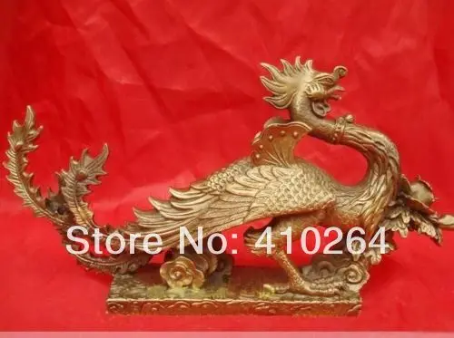 

Chinese Bronze Brass Sculpture Phoenix Statue discount 30%