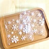 50Pcs/lot New Arrival 10x10cm Clear Christmas Snowflake Cookie Bag,Plastic Cellophane Self Adhesive Seal,Bakery Gift Cello Bags ► Photo 2/6