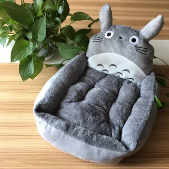 

3 Size Totoro Pet Warm Soft Dog Cat House Supply For Dog/Cat Rabbit Bed Pet Sleeping Lounger Bag For Love Dog And Cat Small Pet