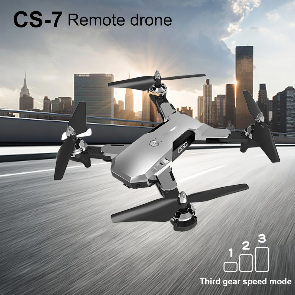 XGODY CS7 складной Квадрокоптер с дистанционным управлением 1080P HD FPV Камера 2 4G WI FI
