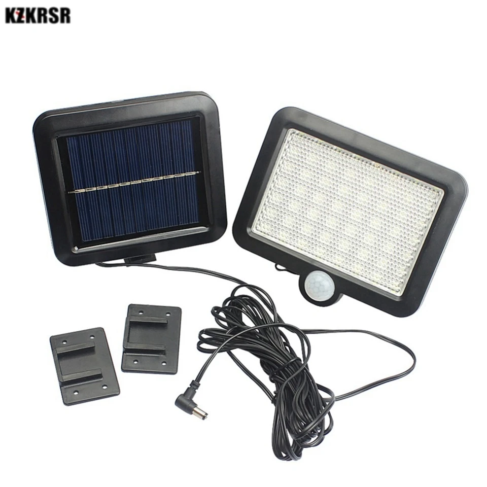 

Waterproof 56Leds Solar Lights PIR Motion Sensor Wall Lamps Outdoor Garden Parks Street Solar Garden Lights Solar Security Lamps