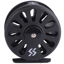 Sougayilang ASB пластиковая 5/6 катушка для ловли нахлыстом, большая беседка, ультра-светильник, водонепроницаемое колесо для ловли пресной воды, речной поток