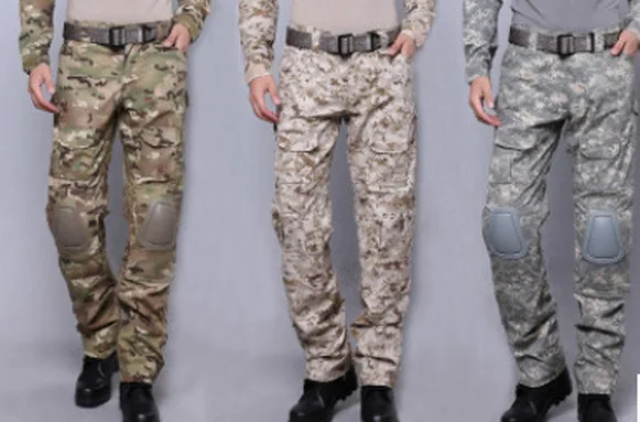 

Military Clothing Paintball Army Cargo Pants Combat Trousers Tactical Pants With Knee Pads