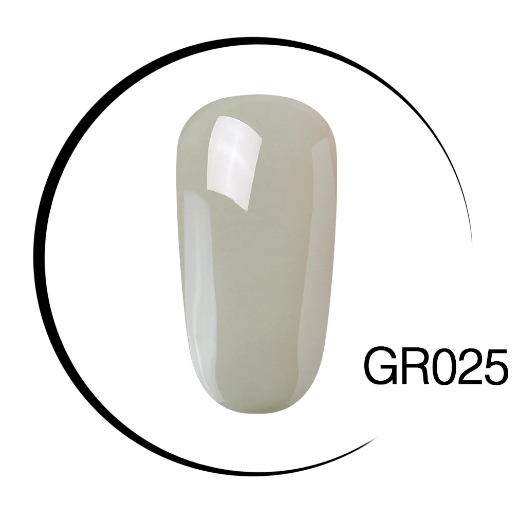 Elite99 Гель-лак для ногтей высокого качества для маникюра, салонов, 10 мл, зеленый цвет, отмачиваемый органический УФ-светодиодный Гель-лак для ногтей - Цвет: GR025