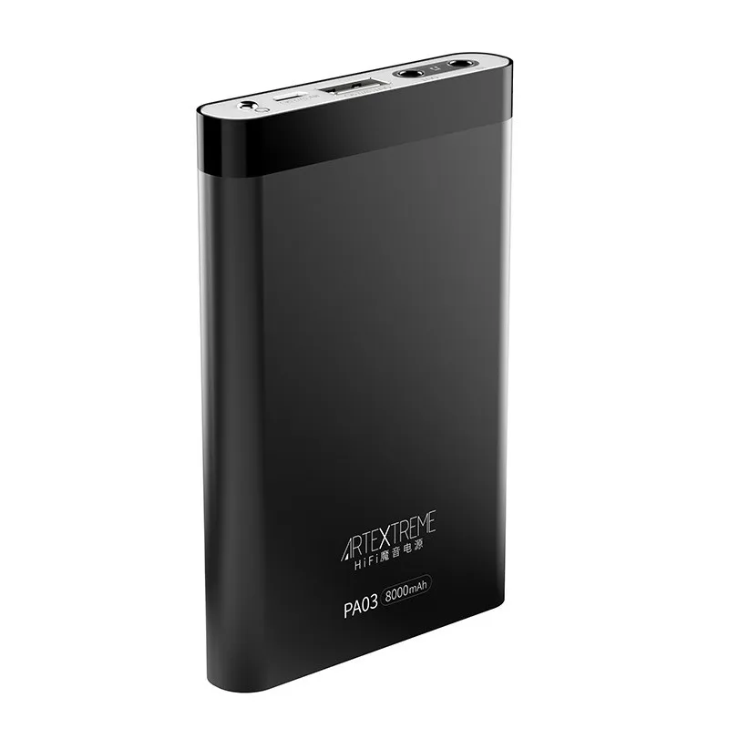 Artextreme PA03 Advanced 2 in 1 Metal HiFi Audio Headphone Amplifier 2.5A Fast Charging 8000mah Power Bank for IOS Android 130mw Artextreme PA03 Advanced 2 in 1 Metal HiFi Audio Headphone Amplifier 2.5A Fast Charging 8000mah Power Bank for IOS Android 130mw