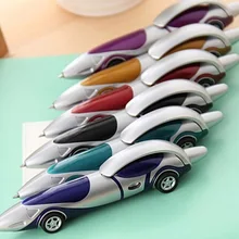 ULIFART 10 шт./компл. забавная новинка дизайн гоночный автомобиль в форме шариковая ручка офисные школьные рекламные подарки/награды