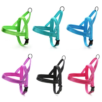 

Quick fit Dog Harness Reflective Pet Harness Vest soft Mesh Breathable dog Harnesses for Small Medium Large Dogs pet Chest strap