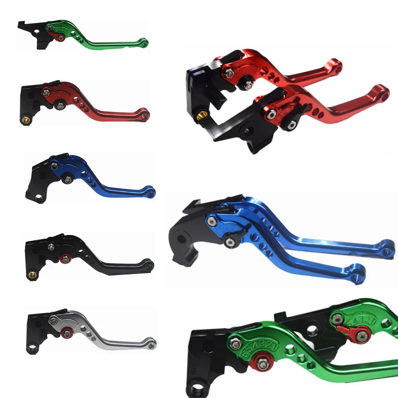 2x для GSXR1000 2005 2006 GSXR600 GSXR750 GSXR 600 750 2010 CNC Длинные Короткие регулируемые рычаги