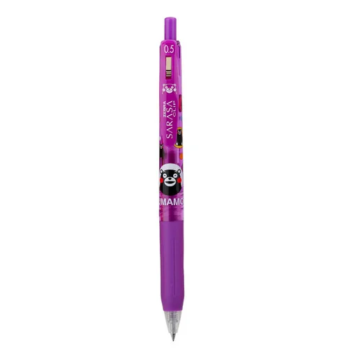 Япония Зебра X Kumamon Limited гелевая ручка SARASA клип JJ15-K4 0,5 мм 1 шт - Цвет: purple