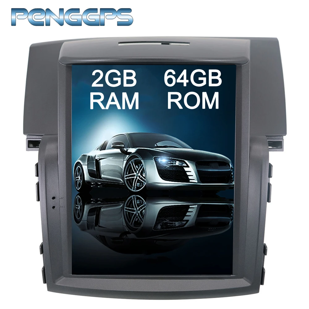 

Tesla Style 10.4 Inch Android 7.1 Car GPS Navigation DVD Player Unit for Dodge 2014 2015 2016 2017 2018 Supports Seat Heating