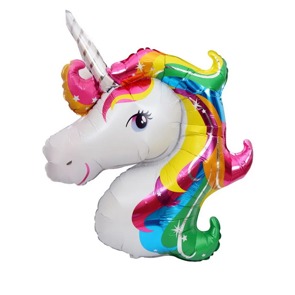 Z 110x80cm balloons Unicorn Horse Balloon Unicorn Aluminum Balloon