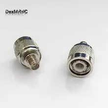 1 шт. TNC штекер SMA женский Джек RF коаксиальный адаптер конвертер прямой никелированный