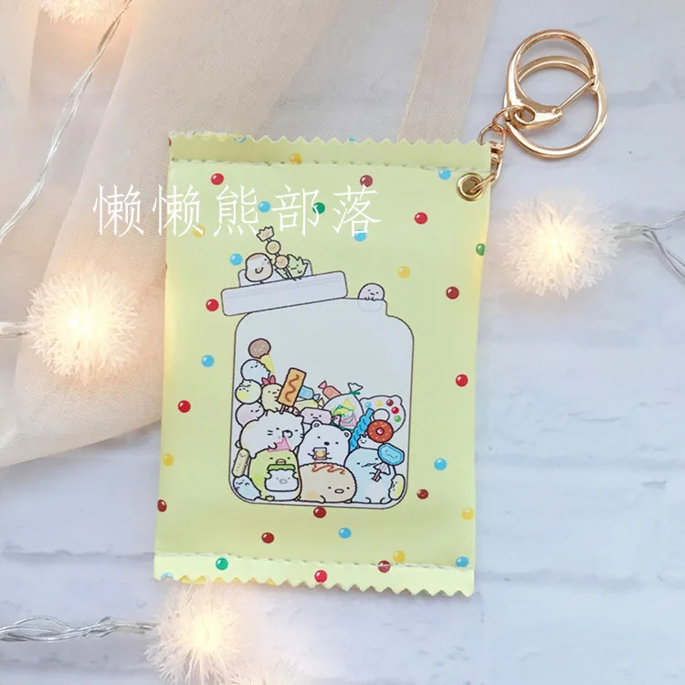 IVYYE Sumikko gurashi Аниме Кошелек для монет Мультяшные мягкие кошельки для мелочи кошелек для денег карты сумки для ключей подарки для детей - Цвет: see chart